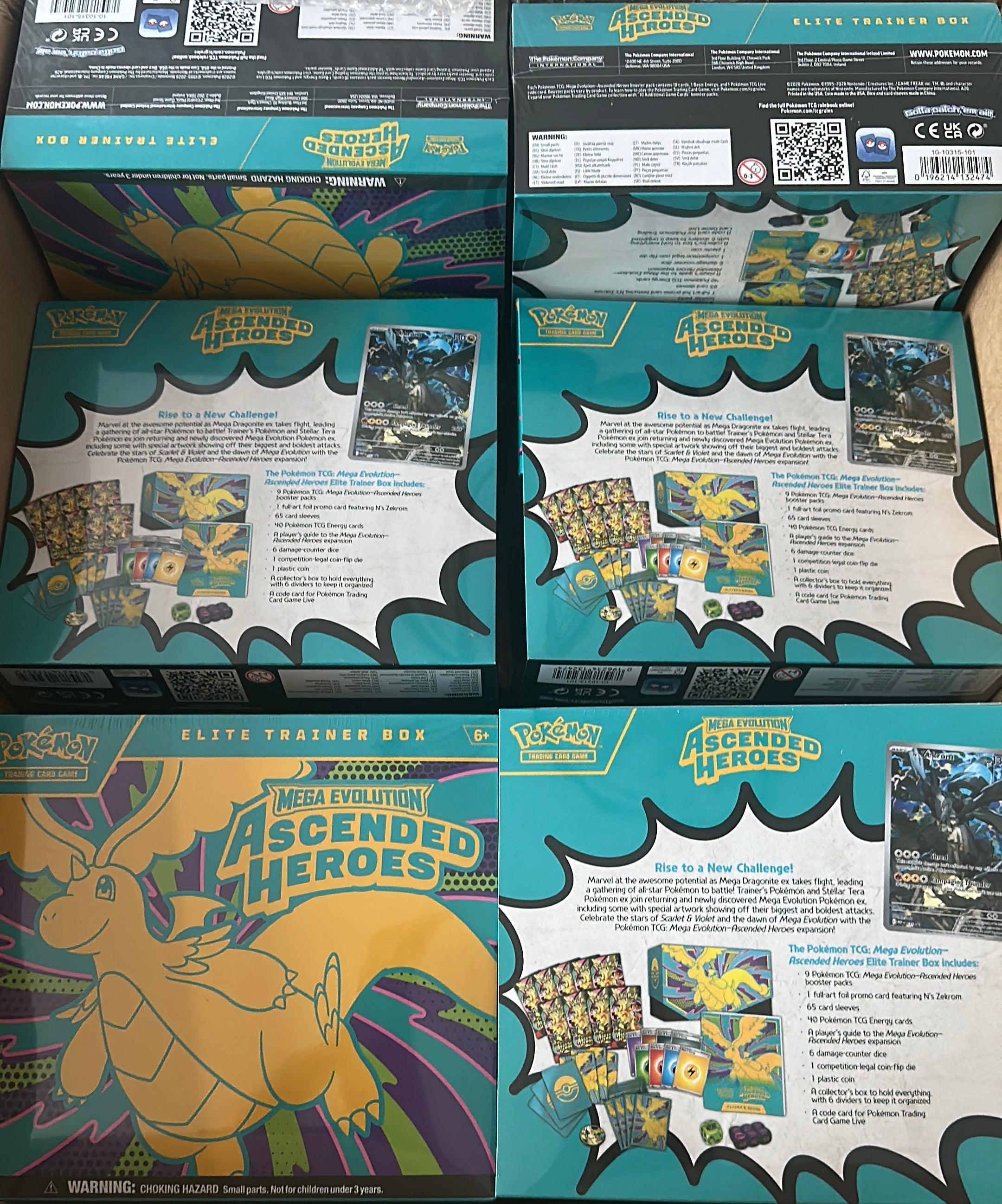 Pokémon Ascended Heroes Elite Trainer Box (ETB) – Sealed